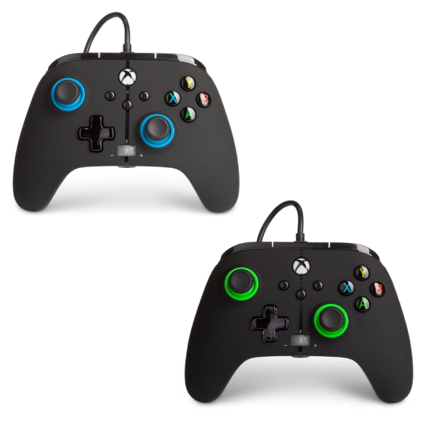 PowerA 加強版Xbox 遊戲手掣 Enhanced Wired Controller for Xbox Series X/S（藍圈/綠圈）【原裝行貨】