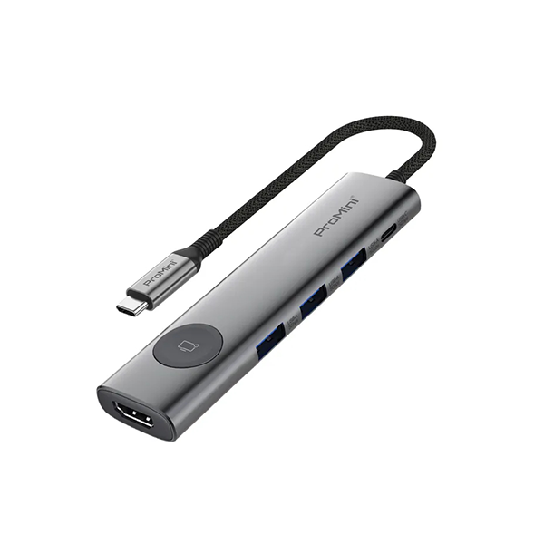 ProMini CH6T 6-in-1 USB-C 擴展器【原裝行貨】