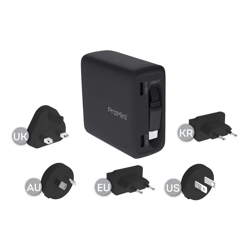 Magic Pro ProMini GTC70 PD3.0 GaN 70W旅行快速充電器【原裝行貨】