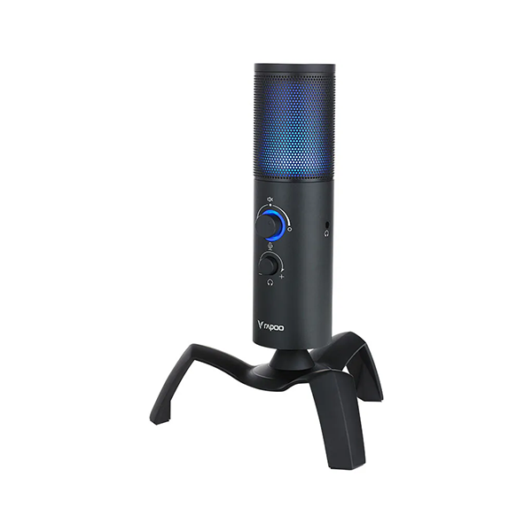 RAPOO VS500 RGB幻彩背光雙指向收音遊戲直播麥克風 gaming mic【原裝行貨】