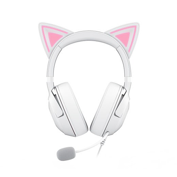 Razer Kraken Kitty V2 有線電競頭戴式耳機 白色【原裝行貨】