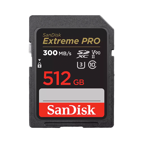 SanDisk EXTREME PRO SD V90 U3 C10 UHS-II 300MB/S R 260MB/S W 記憶卡【原裝行貨】