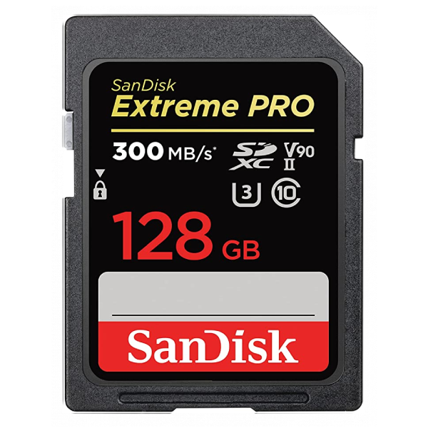 SanDisk EXTREME PRO SD V90 U3 C10 UHS-II 300MB/S R 260MB/S W 記憶卡【原裝行貨】
