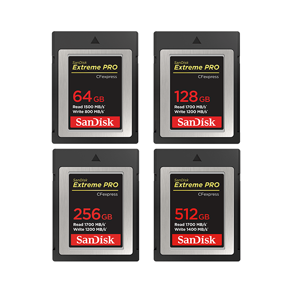 SanDisk Extreme PRO® CFexpress® Type B 記憶卡【原裝行貨】