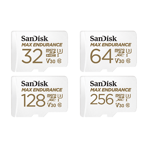 SanDisk MAX Endurance 極致耐寫度 microSD 記憶卡 32/64/128/256GB【原裝行貨】