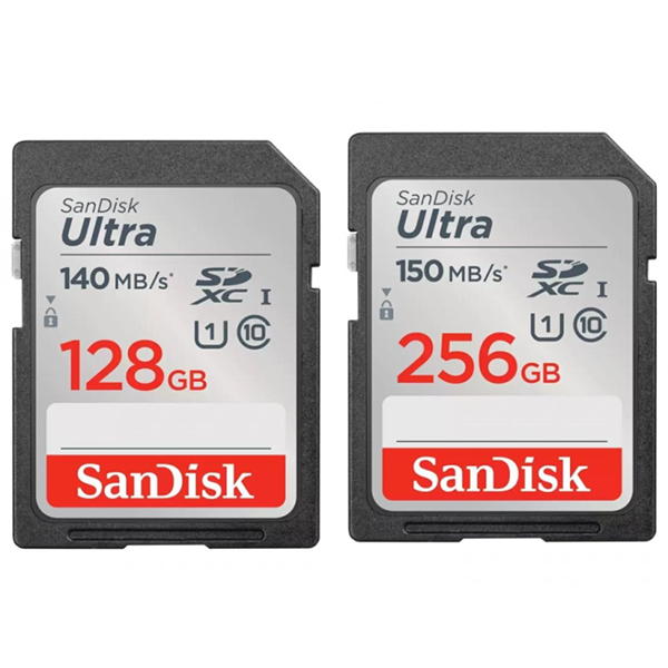 SanDisk - SanDisk Ultra SD 記憶卡 128GB / 256GB 【原裝行貨】