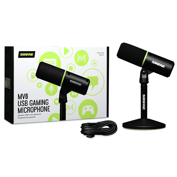 Shure MV6 USB遊戲麥克風 MV6【原裝行貨】