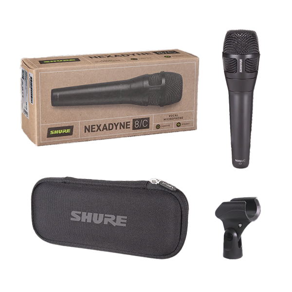 Shure NEXADYNE 8/C Cardioid Dynamic Vocal Microphone 心形指向動圈式麥克風 NXN8/C【原裝行貨】