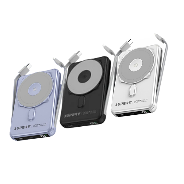 SuperV Power13 MagSafe 磁吸無線外置充電器 10000mAh【原裝行貨】