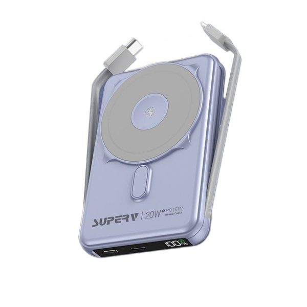 SuperV Power13 MagSafe 磁吸無線外置充電器 10000mAh【原裝行貨】