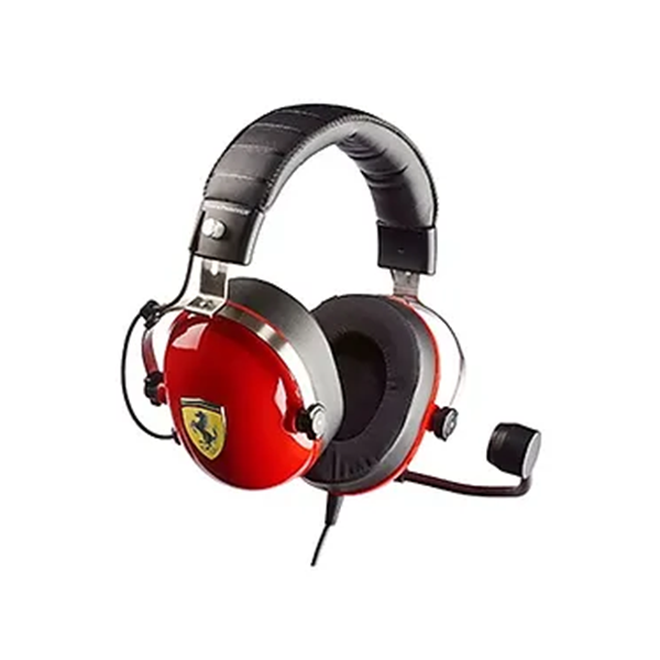 THRUSTMASTER T.Racing Scuderia Ferrari Gaming Headset 法拉利車隊遊戲耳機【原裝行貨】