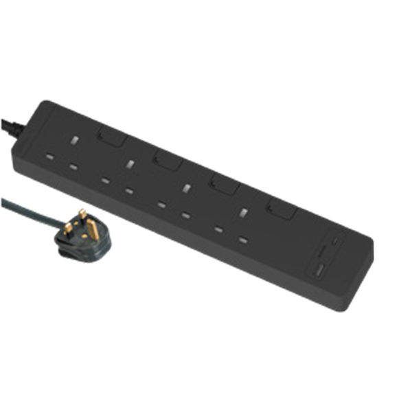 Schneider 施耐德 AvatarOn Extend 13A 4/6位拖板連 30W PD3.0 Type A+C 充電插頭 (3m)【原裝行貨】