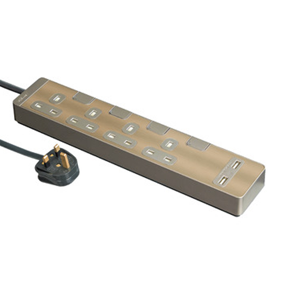 Schneider 施耐德 AvatarOn Extend 13A 拖板 (2個USB-A插頭)【原裝行貨】