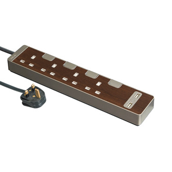 Schneider 施耐德 AvatarOn Extend 13A 拖板 (2個USB-A插頭)【原裝行貨】