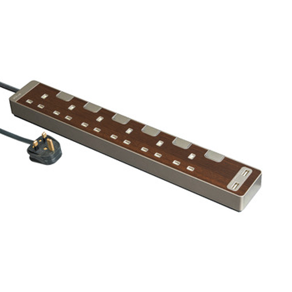 Schneider 施耐德 AvatarOn Extend 13A 拖板 (2個USB-A插頭)【原裝行貨】