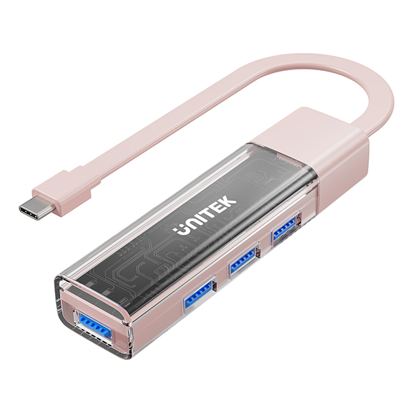 Unitek H1319A 雙向 USB 集線器附可拆卸 USB-C 線【原裝行貨】