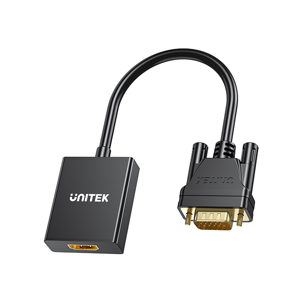 Unitek V1112ABK01 VGA 轉 HDMI 轉換器【原裝行貨】