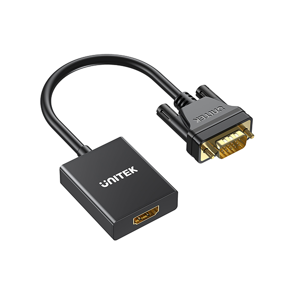 Unitek V1112ABK01 VGA 轉 HDMI 轉換器【原裝行貨】