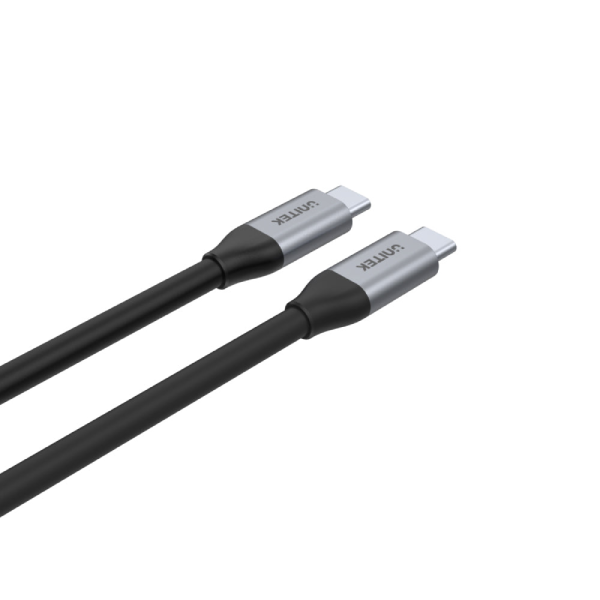 Unitek 全功能 USB-C 充電傳輸線 (支援 4K影音、5Gbps資料傳輸、100W快速充電) (2米長) C14091ABK【原裝行貨】
