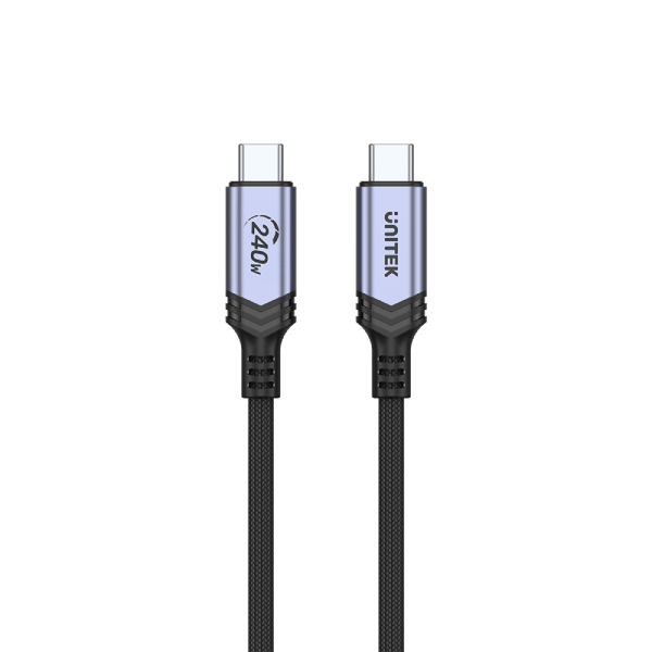 Unitek USB-C PD3.1 充電傳輸線 C14110GY【原裝行貨】