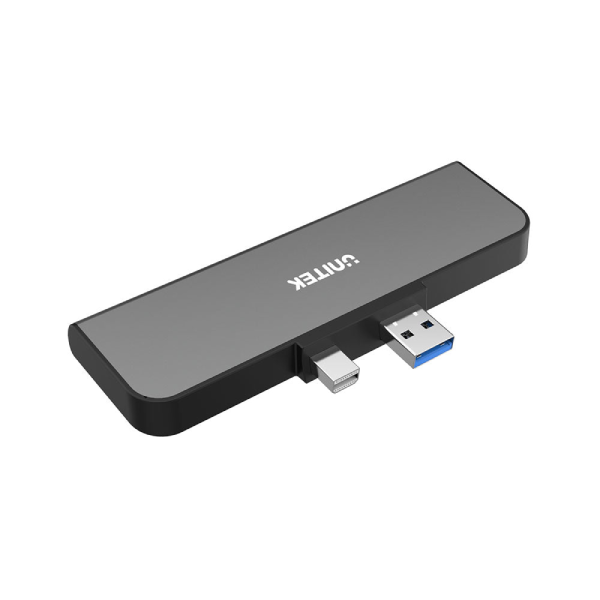 Unitek uHUB H6+ Surface Pro 多媒體 USB Hub (Surface Pro 4/ 5/ 6 適用) (D1021A)【原裝行貨】