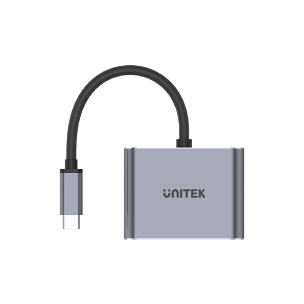 Unitek uHUB Q4 Lite 4 合 1 多媒體 USB-C Hub (MST 多螢幕獨立擴展 和 USB-PD 100W) (D1049A)【原裝行貨】