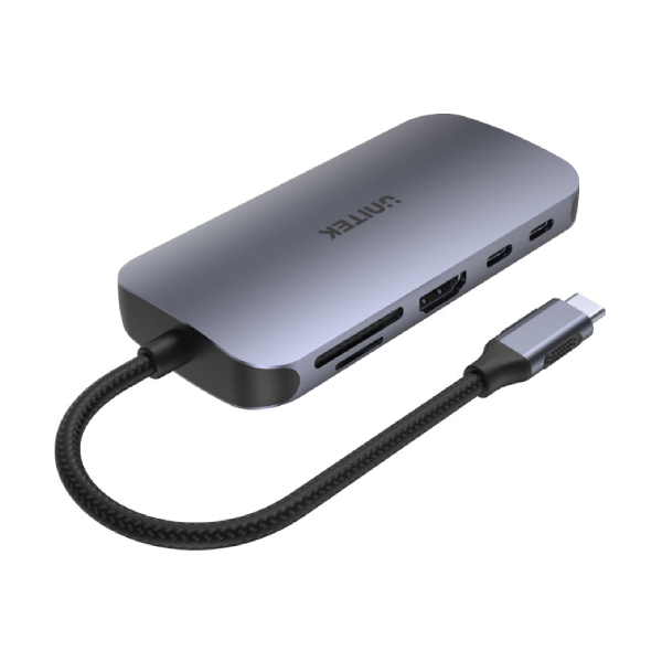 Unitek uHUB N9+ 9 合 1 多媒體 USB-C Hub (D1071A)【原裝行貨】