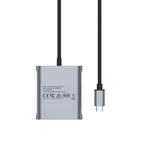 Unitek USB-C 雙向轉接器 D1078A【原裝行貨】