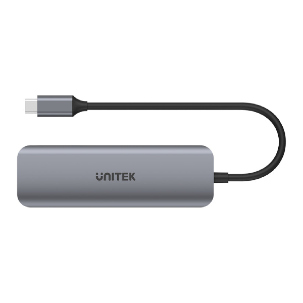 Unitek uHUB P5+ 6 合 1 USB-C Hub (支援 USB-PD 100W 和 雙讀卡器) (H1107C)【原裝行貨】