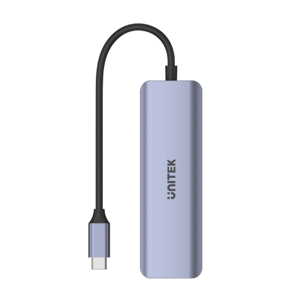 Unitek uHUB Q4 Next 4 合 1 USB-C Hub (雙 USB-C 5Gbps 接口) (H1107Q)【原裝行貨】