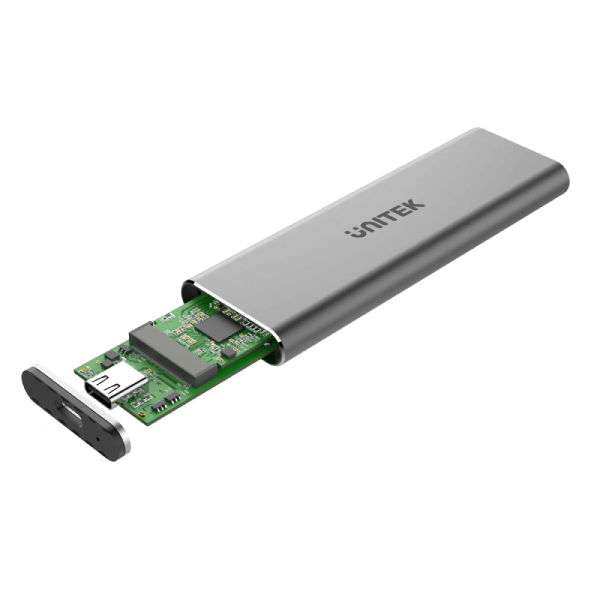 Unitek USB-C 轉 NVMe M.2 SSD 10Gbps 超纖薄硬碟盒 S1201A【原裝行貨】