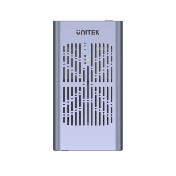 Unitek SolidForce 雙槽 USB-C 轉 NVMe M.2 10Gbps 硬碟盒 (S1206A)【原裝行貨】