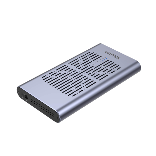 Unitek SolidForce 雙槽 USB-C 轉 NVMe M.2 10Gbps 硬碟盒 (S1206A)【原裝行貨】