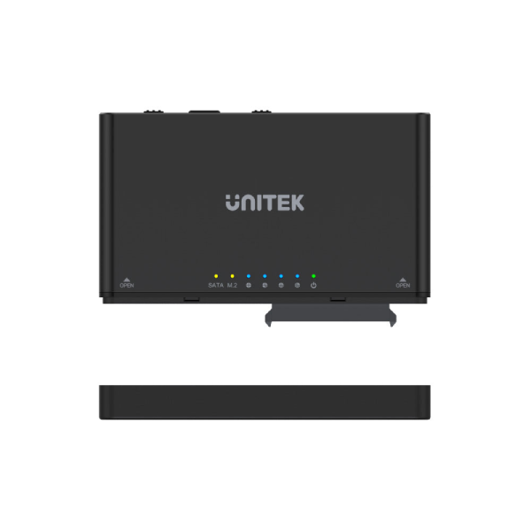 Unitek SolidForce+ USB-C 轉 NVMe M.2 及 2.5吋3.5吋 HDD/ SSD 轉接器 (S1222A)【原裝行貨】