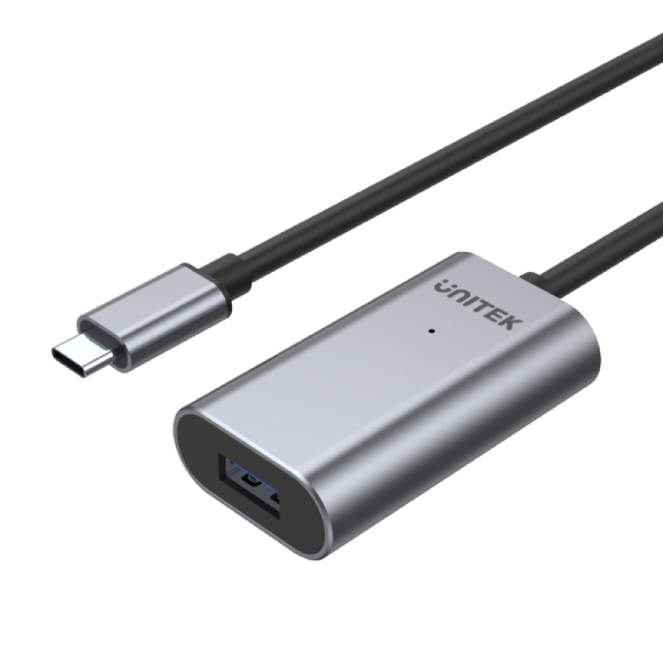 Unitek USB-C 轉 USB-A 主動式延長線 5M U304A【原裝行貨】