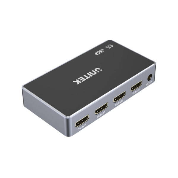 Unitek 4K 30Hz HDMI 分配器 (1分4) V1109A【原裝行貨】