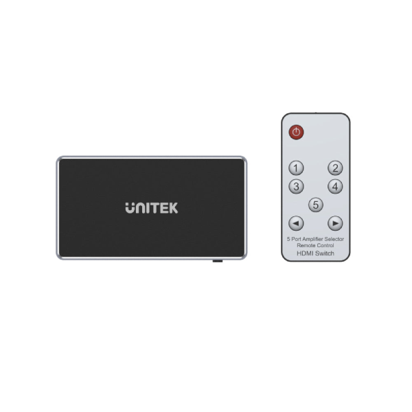 Unitek 4K 30Hz HDMI 切換器 (5進1出) V1110A【原裝行貨】
