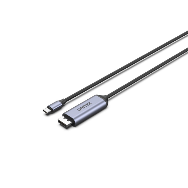 Unitek USB-C 轉 DisplayPort1.4 轉接線 1.8米 V1423C【原裝行貨】