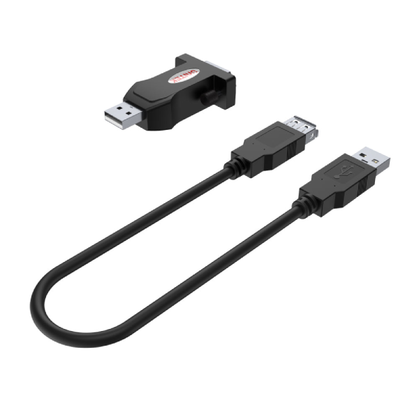 Unitek USB 轉 RS232 串行接口轉接器 (可拆除USB線使用) Y-109【原裝行貨】
