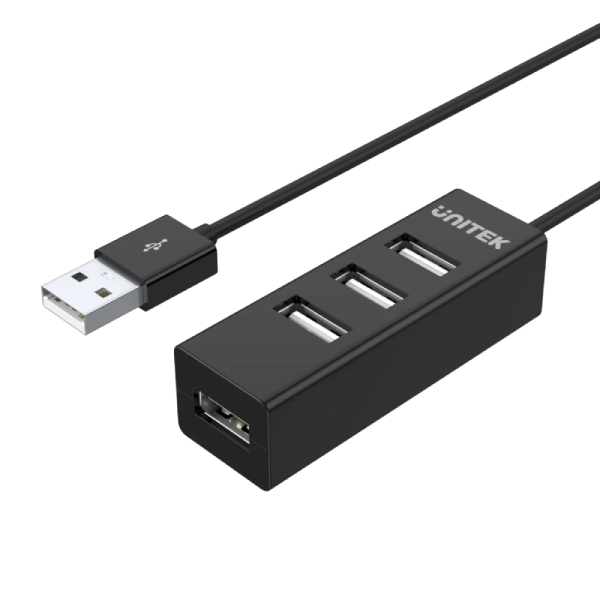 Unitek 4接口 USB Hub (80cm長配線) (Y-2140)【原裝行貨】