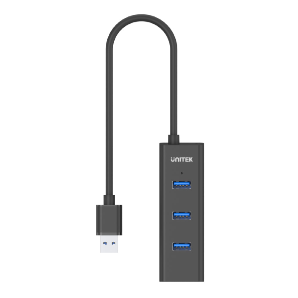 Unitek 4接口 USB Hub (帶外接電源口) (Y-3089)【原裝行貨】