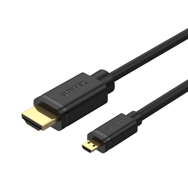 Unitek 4K 60Hz Micro HDMI 轉 HDMI 影音線 Y-C182【原裝行貨】