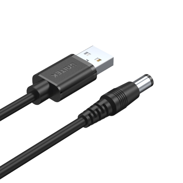 Unitek USB 轉 DC 5.5mm 充電線 Y-C4046BK【原裝行貨】