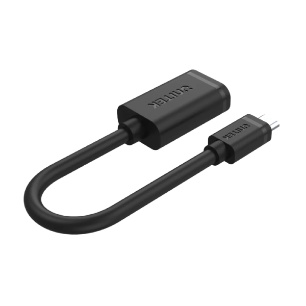 Unitek USB 2.0 Micro USB 轉 USB-A OTG 轉接線 Y-C438GBK【原裝行貨】