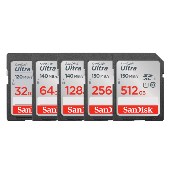 Sandisk Ultra SDHC/SDXC UHS-I 32/64/128/256GB 記憶卡【原裝行貨】