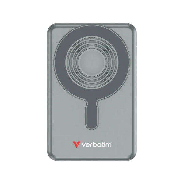 Verbatim 五合一 Charge 'n' Go 10000 磁吸無線行動電源 (32272 Grey/32273 White) 【原裝行貨】