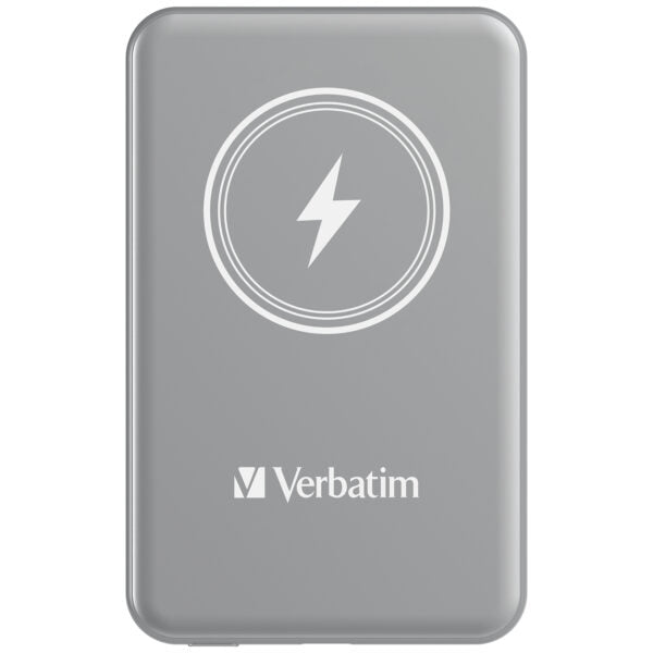 Verbatim 5000mAh 磁吸無線電源 (MCP-05) (32240/32242/32243/32245)【原裝行貨】