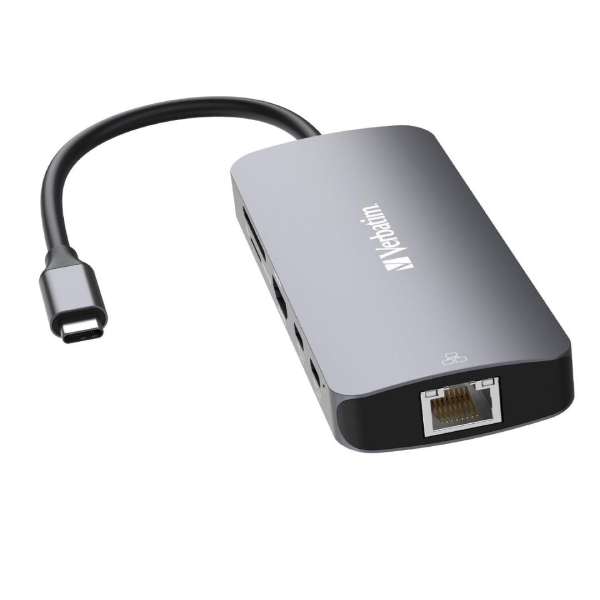 Verbatim 9in1 USB3.2 Gen2 Type C Hub 擴展器 (32152)【原裝行貨】