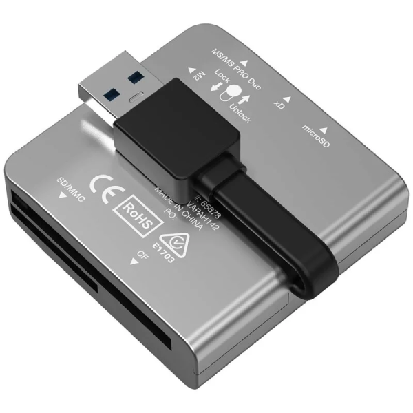 Verbatim USB 3.2 Gen 1 讀卡器 (65678)【原裝行貨】