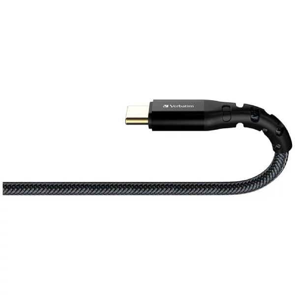 Verbatim Tough Max 240W Type C 至 Type C Kelvar Cable 充電傳輸線 (66820, 66821) 【原裝行貨】